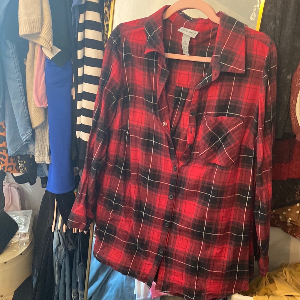 Catherine’s flannel